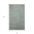 8' X 10' Gray Wool Hand Woven Area Rug