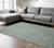 8' X 10' Gray Wool Hand Woven Area Rug