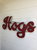 University of Arkansas "Hogs" Recycled Metal Wall Decor
