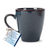Ceramic Mugs (4Pk) Christian Navy