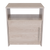 23" Gray Faux Wood Nightstand With Storage