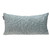 Gray Quilted Velvet Lumbar Throw Pillow - 808230111592
