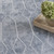 5' x 7' Blue and Gray Geometric Power Loom Washable Area Rug