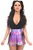 Holo Fringe Skirt
