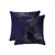 Homeroots Home Decor 18 X 18 X 5 Inches Navy Cowhide Pillow 2 Pack
