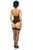 Lavish Floral Satin Open Cup Waist Cincher