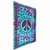 Tie Dye Peace Sign Tapestry Wall Hanging Coverlet