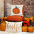 Pumpkin Silhouette Throw Pillow - 4512822740003