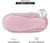 Roxoni Women's Cozy Knit Memory Foam Slippers, Fleece Lined, Indoor Outdoor Rubber Sole