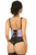 Lavish Holo Open Cup Underwire Waist Cincher