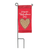 Happy Valentine's Day Mini Flag