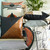 18" X 18" Black And Brown Geometric Zippered Handmade Polyester Throw Pillow Cover