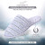 ROXONI Women Slipper Cozy Memory Foam, Indoor Outdoor Rubber Sole