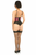 Lavish Fishnet Underwire Open Cup Waist Cincher