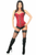 Top Drawer Brocade Steel Boned Corset with Clasp Closure
