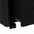 22" Wood Two Drawer Nightstand