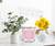 Soy Candle The World Is Better Pink 13Oz