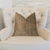 Plutus Prismatic Red and Brown Luxury Throw Pillow