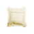 Homeroots Home Decor 18 X 18 Inches Natural Sheepskin Pillow