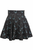 Scary Cats Print Stretch Lycra Skirt