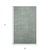 4' X 6' Gray Wool Hand Woven Area Rug