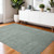 4' X 6' Gray Wool Hand Woven Area Rug
