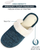 Roxoni Women's Cozy Memory Foam Slippers, Fuzzy Warm Faux Fur, Anti-Skid Rubber Sole
