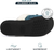 Roxoni Women's Cozy Memory Foam Slippers, Fuzzy Warm Faux Fur, Anti-Skid Rubber Sole