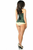 Lavish Lace Overbust Corset with Zipper
