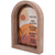 Framed Arch Trust The Wait White 9x13