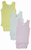 Bambini Girls Tank Top Onezies (Pack of 3)