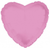 Pink Heart Mylar Balloon