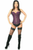 Top Drawer Brocade Steel Boned Corset with Clasp Closure