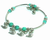 Dangling Fish Charms Bracelet