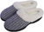 Roxoni Women's House Slippers Knit Fleece Lined Cozy Clog House Shoes