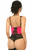 Lavish Patent Open Cup Underwire Waist Cincher