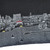 Homeroots Home Decor Milwaukee Nighttime Skyline Lumbar Decorative Pillow, Black, 35 Inches