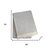 55" X 70" Gray Cotton Blend Woven Plush Throw Blanket with Fringe