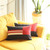 Homeroots Home Decor Set Of 2 Red Geometric Lumbar Pillow Covers 12 X 20 Inches