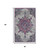 3' X 5' Pink Medallion Power Loom Area Rug