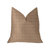 Plutus Uptown Orange and Ivory Luxury Throw Pillow