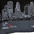 24" Black Minneapolis Nighttime Skyline Lumbar Decorative Pillow - 606114643555