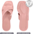 ROXONI Women Slippers Shower Pool Sandals Criss Cross Bathroom Quick Drying Slippers