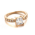 The Reflection Multi Faceted Ring