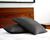 Set of Two Onyx Linen Pillowcases