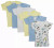 Bambini Boys Pastel Short Sleeve Lap T-shirts Variety Pack