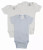 Bambini Short Sleeve One Piece 3 Pack