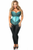 Top Drawer Brocade Steel Boned Corset with Black Eyelash Lace