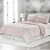 Four Piece Light Pink Linen Queen Sheet Set
