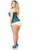 Lavish Lace Overbust Corset with Zipper